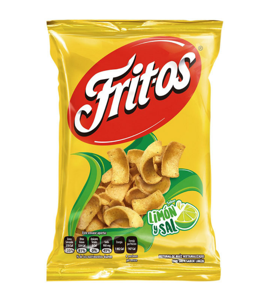 Sabritas Fritos Sal y Limón 60 g