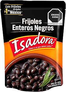 Frijoles bayos negros enteros Isadora de 430 gr