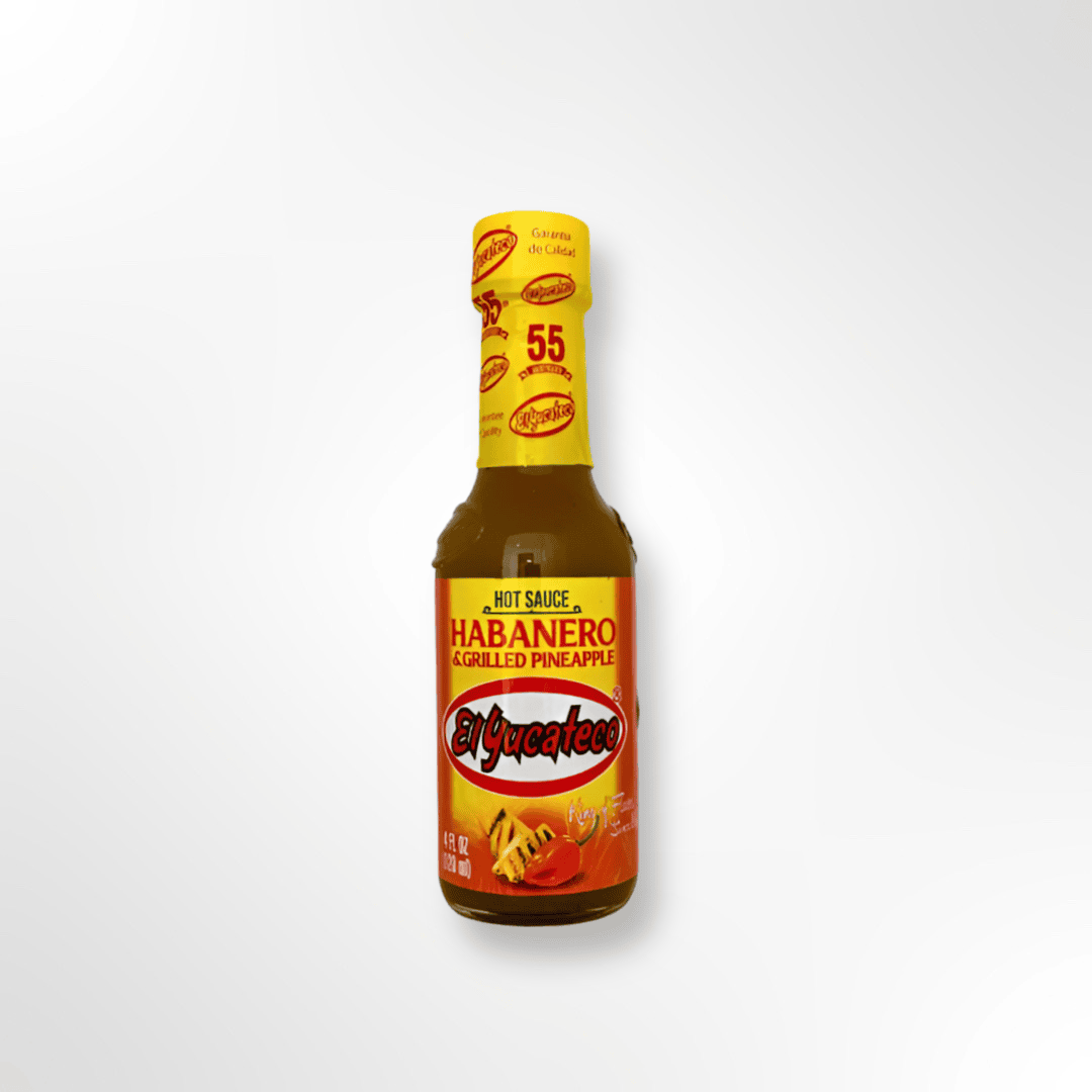 El Yucateco Salsa de habanero y piña asada de 120 ml