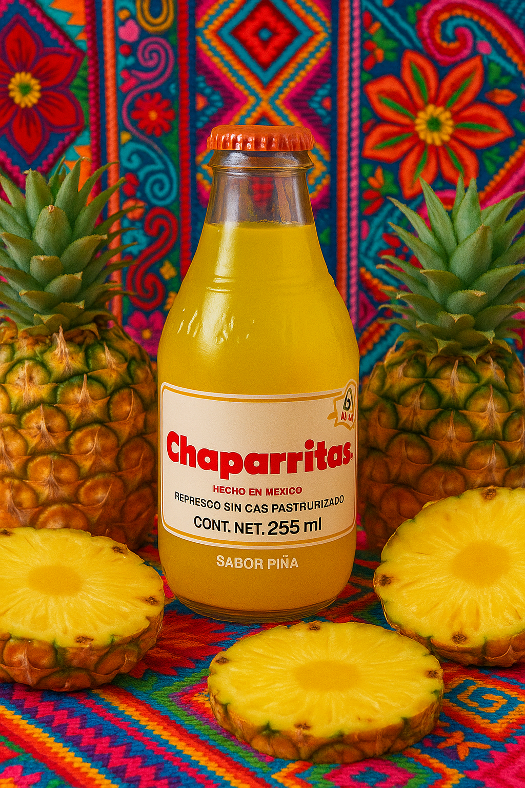 Chaparrita de piña de 250ml