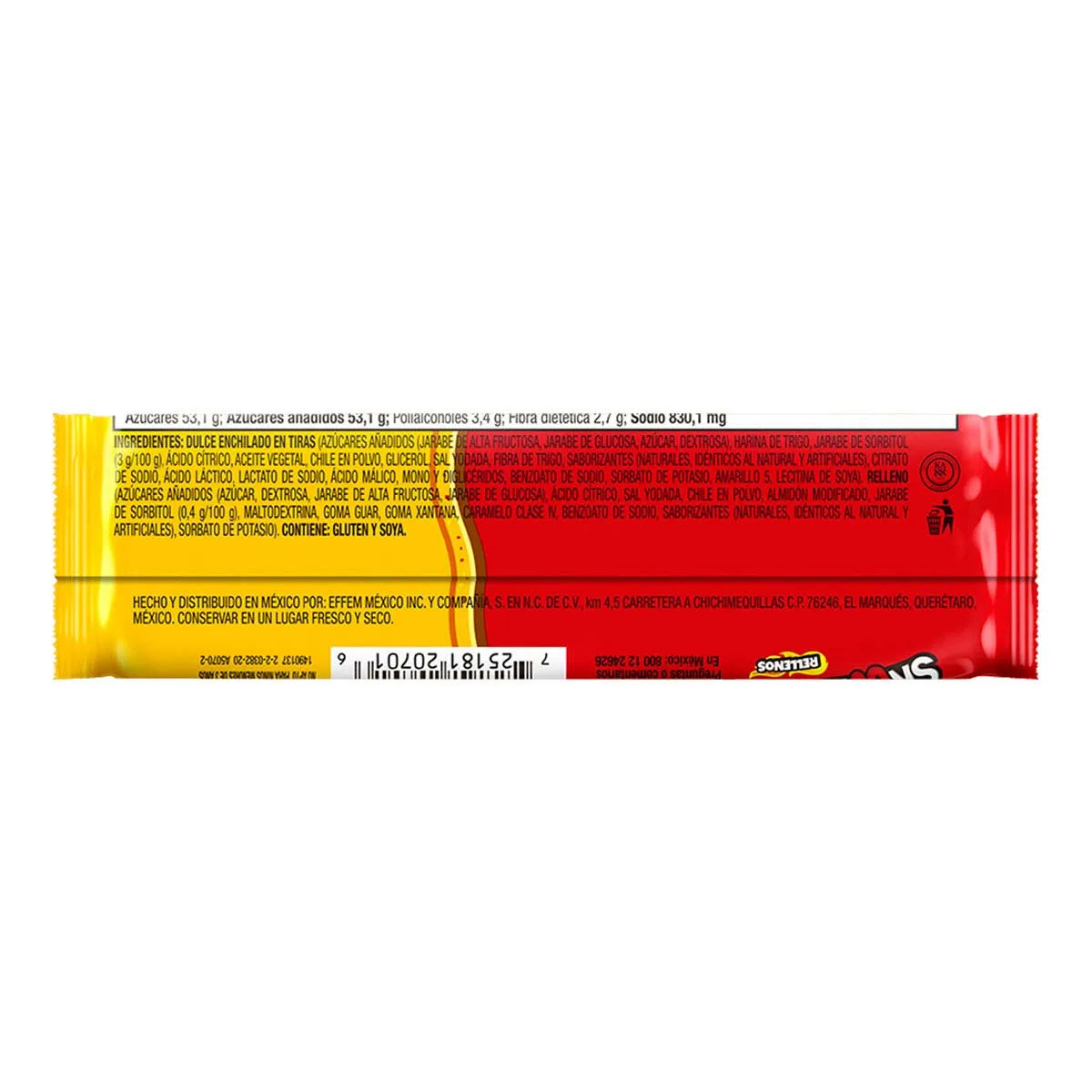 Skwinkles rellenos de piña 26 gr