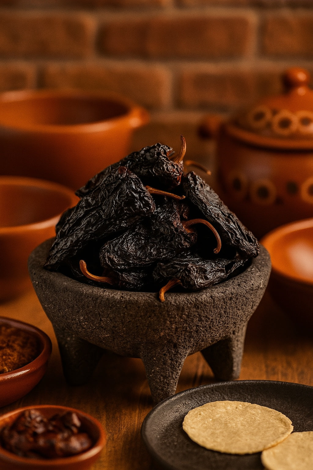 Chile ancho entero seco 500g