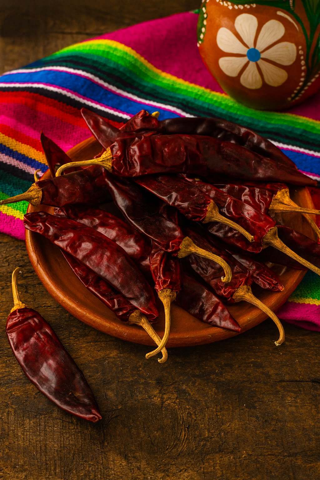 Chile Guajillo entero seco 500g