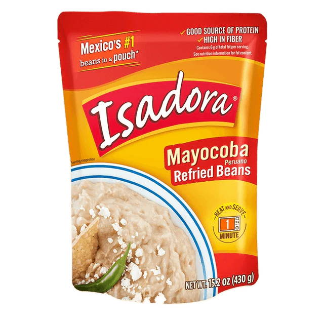 Frijoles peruanos refritos Isadora de 430 gr