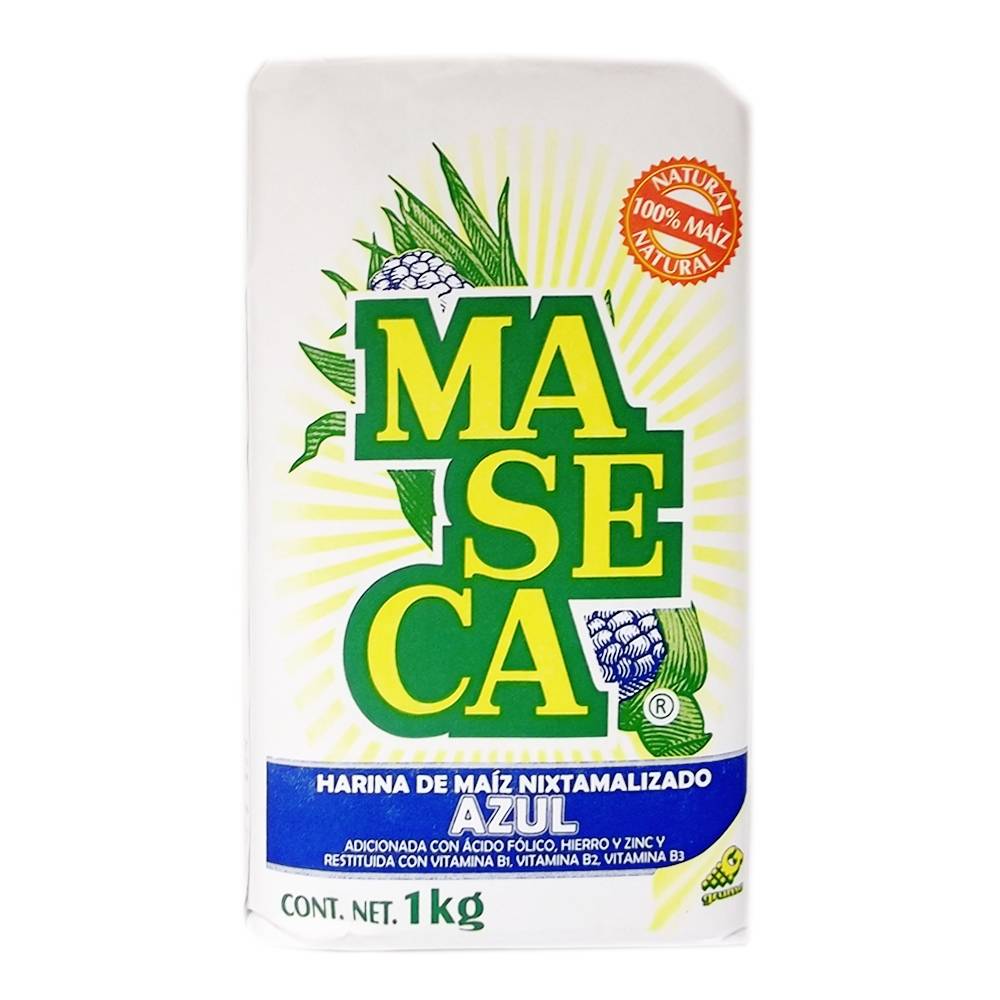 Maseca Azul Harina De Maiz 1kg