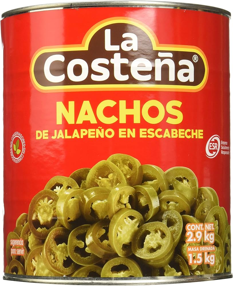 Jalapeño Nachos La Costeña 2.8 kg