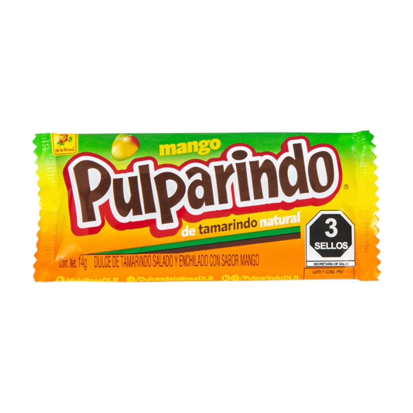 Pulparindo de mango de 14 gr