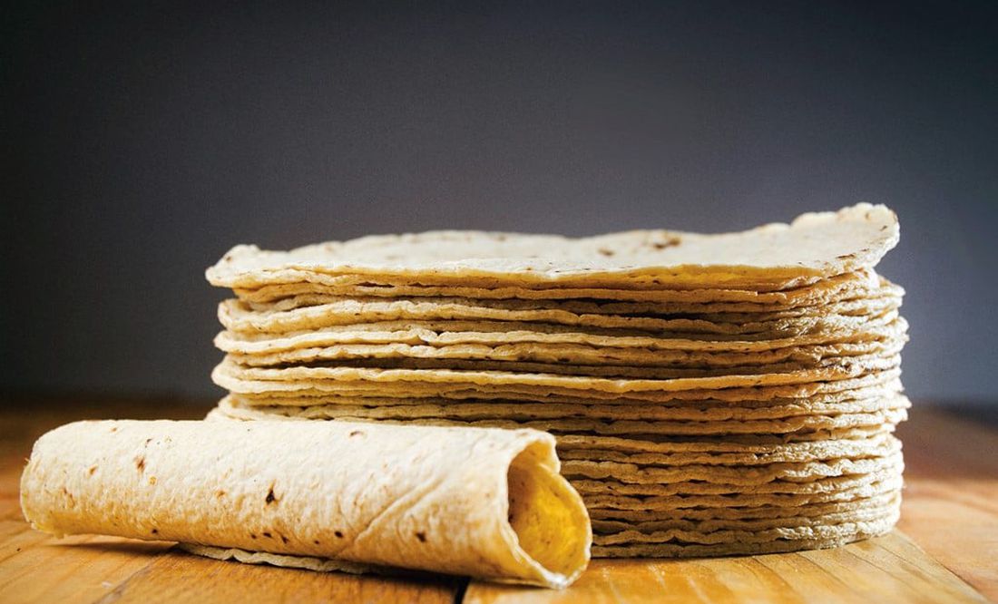 Tortillas de maíz de 13 cm en paquete de kilo 1 kg Amarillas KOKO