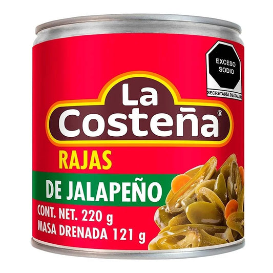 La Costeña Chiles Jalapeño slices 220 gr