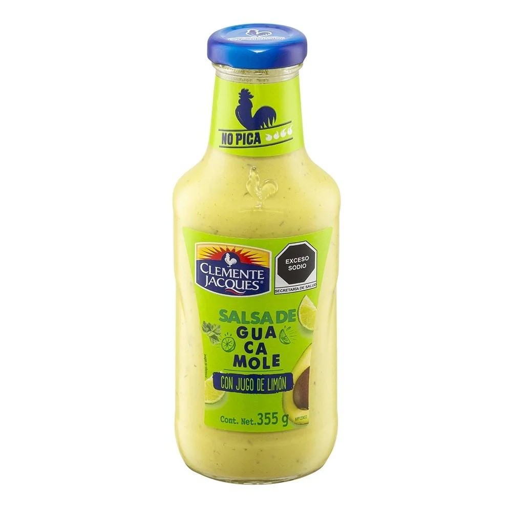 Clemente Jacques Salsa de Guacamole in limón de 355g