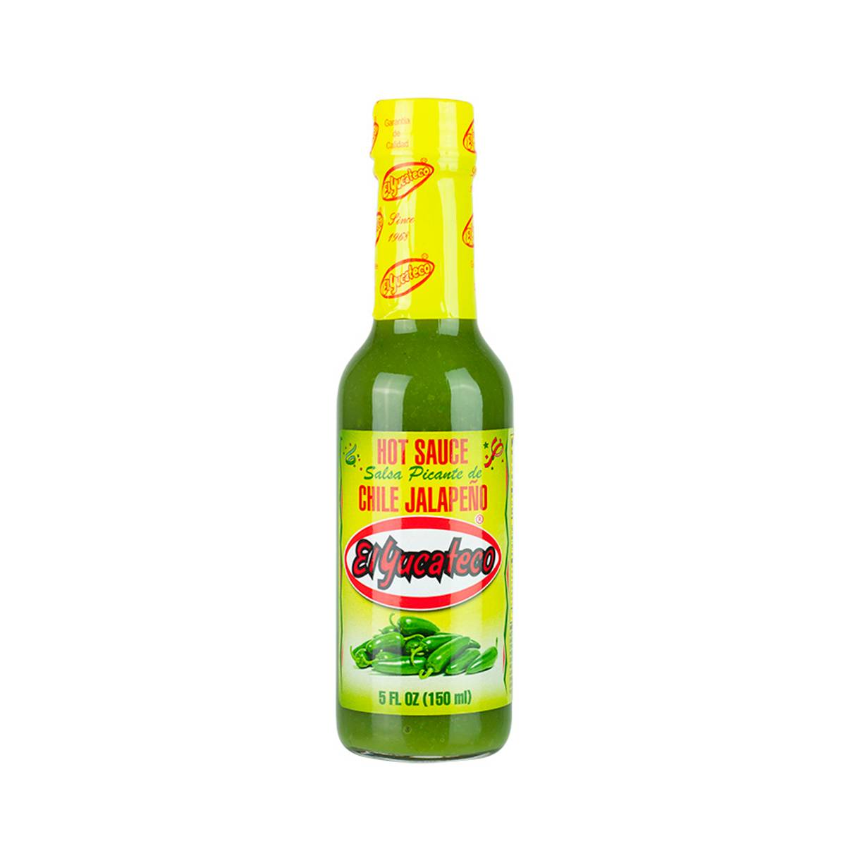 El Yucateco Salsa de Jalapeño de 150 ml