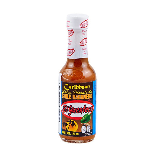 El Yucateco Caribbean Habanero Sauce 120 ml