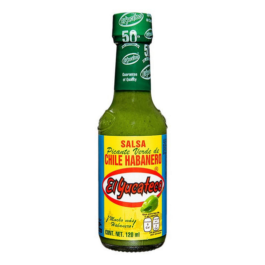 El Yucateco Green habanero sauce 120 ml