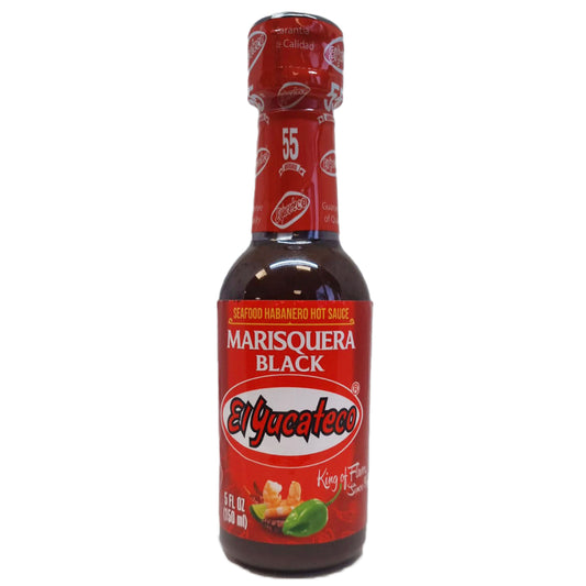 El Yucateco Salsa negra marisquera de 120 ml