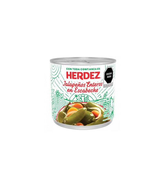 Herdez Jalapeños enteros de 350 g