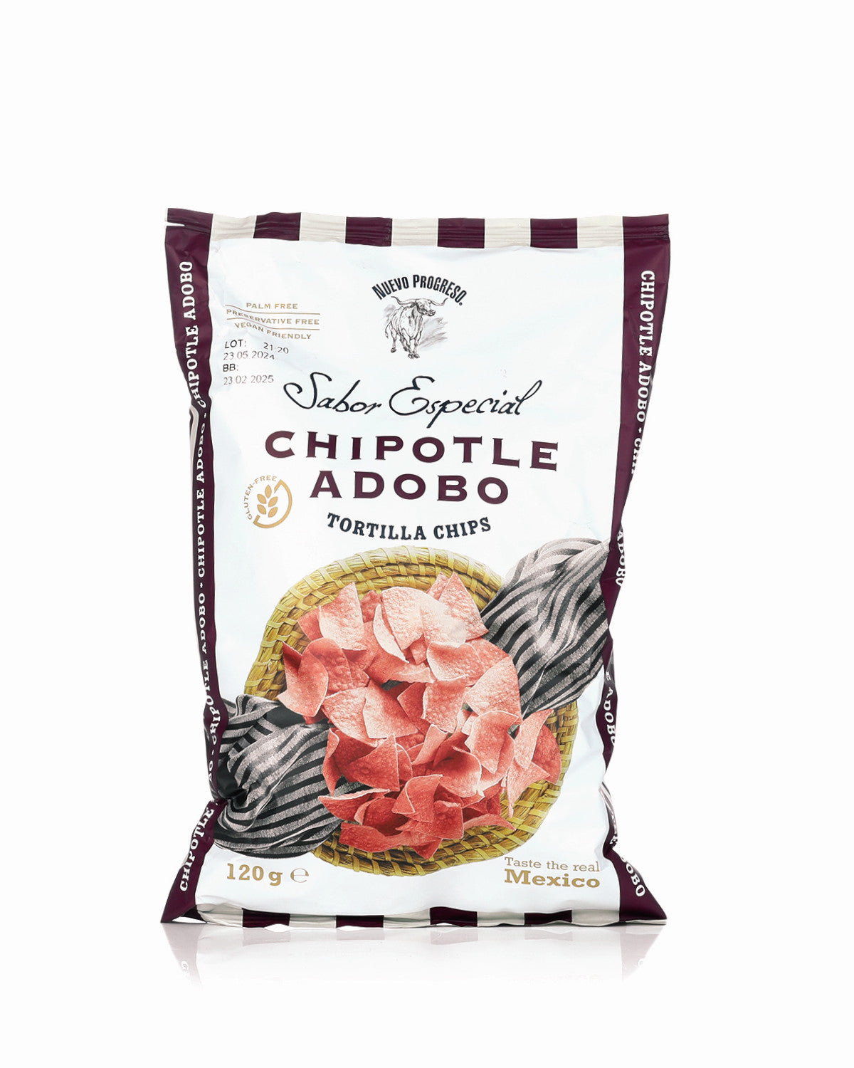 Nachos Tortilla Chips Maíz Jalapeño Lima Nuevo Progreso 120g