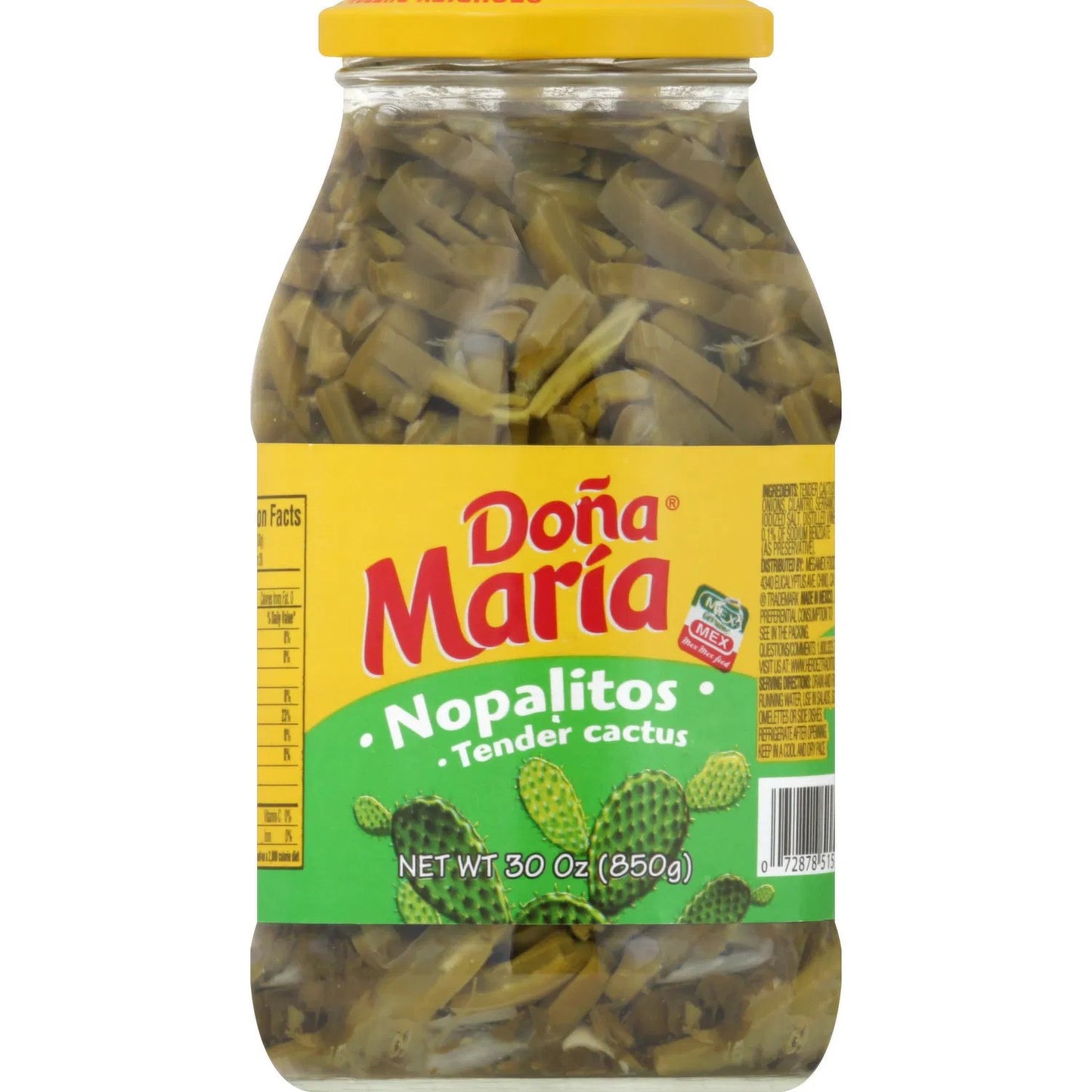 Nopalitos en tiras de Doña María 850 g