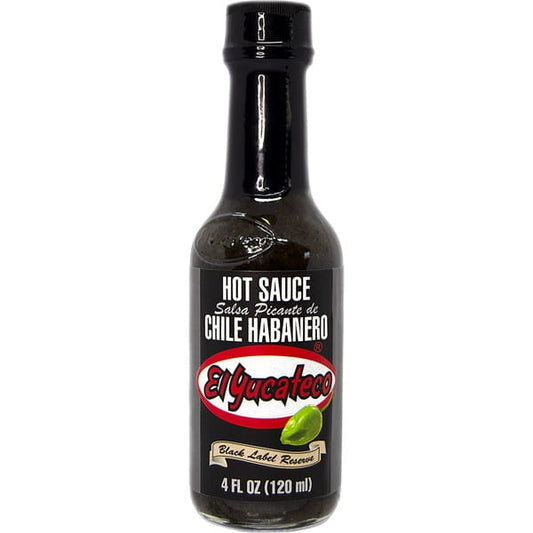 El Yucateco Black habanero sauce 120 ml