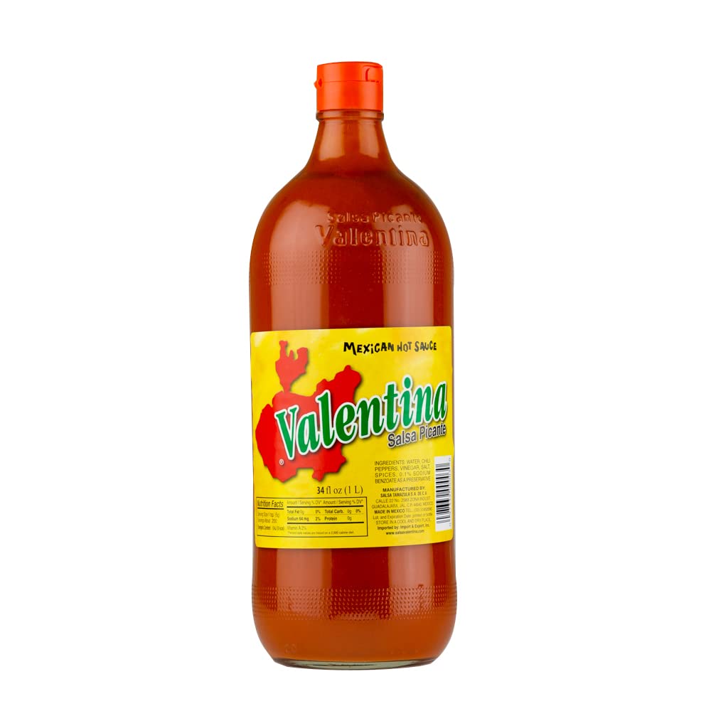 Salsa Valentina Etiqueta Roja Picante de 1 litro
