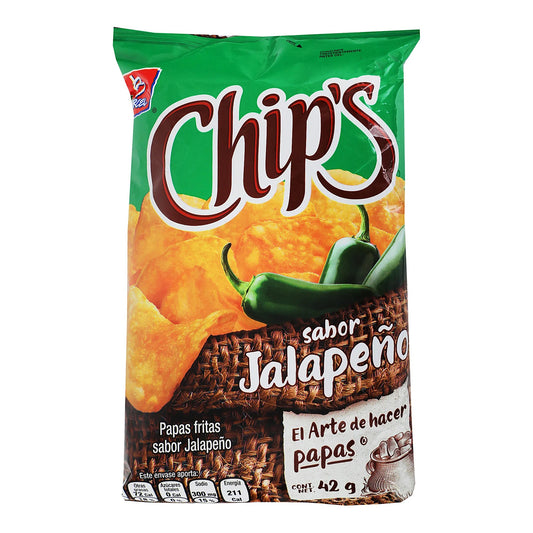 Chips jalapeño 42g